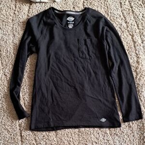 Dickies Black Crew Neck Long Sleeve